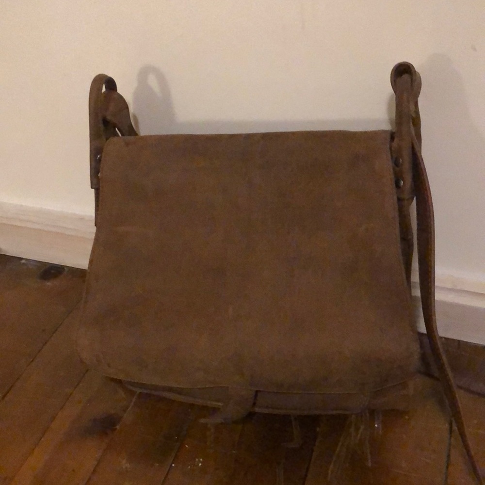 Adrian Klis Leather Messenger Bag